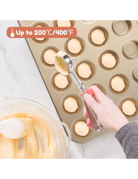 500 Forros de Papel para Cupcakes Mini Parmedu Naturales