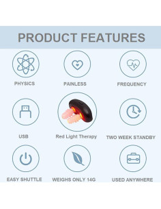 Dispositivo de Terapia Nasal Luz Roja 700nm - Alivio Rápido 2