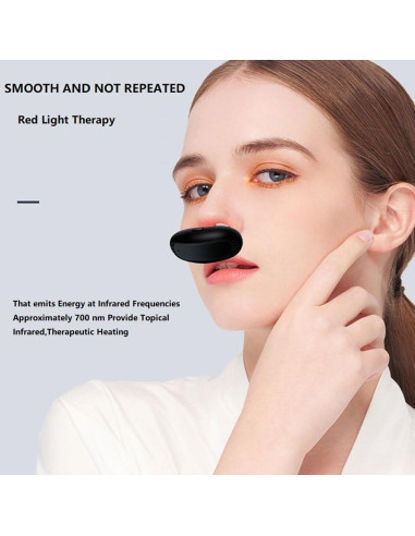 Dispositivo de Terapia Nasal Luz Roja 700nm - Alivio Rápido