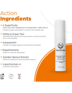 Suero Avanzado de Defensa de Piel Nuzilicious 7.09 ml Vegano 2
