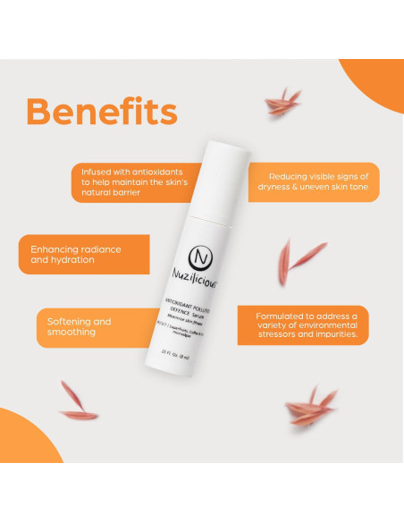Suero Avanzado de Defensa de Piel Nuzilicious 7.09 ml Vegano