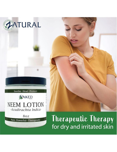 Loción para Manos y Cuerpo Zatural Neem 226.8g - Calma y Protege