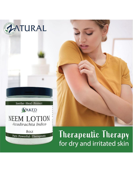 Loción para Manos y Cuerpo Zatural Neem 226.8g - Calma y Protege