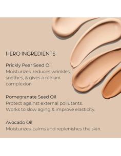 Crema BB Vegana INIKA Organic 29.57 ml Beige - Hidratante 2