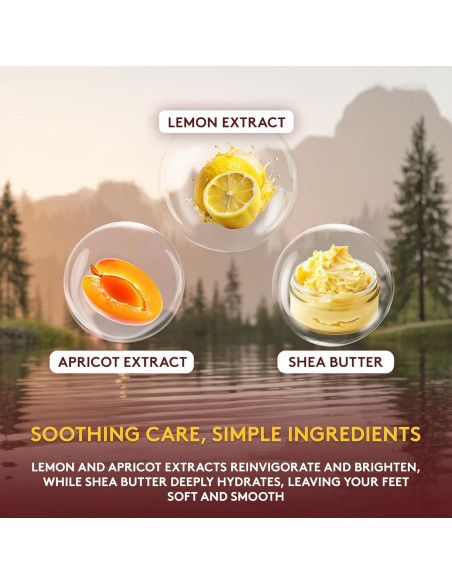 Exfoliante para Pies OKAY Albaricoque y Limón 177ml