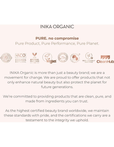Crema BB Vegana INIKA Organic 29.57 ml Beige - Hidratante