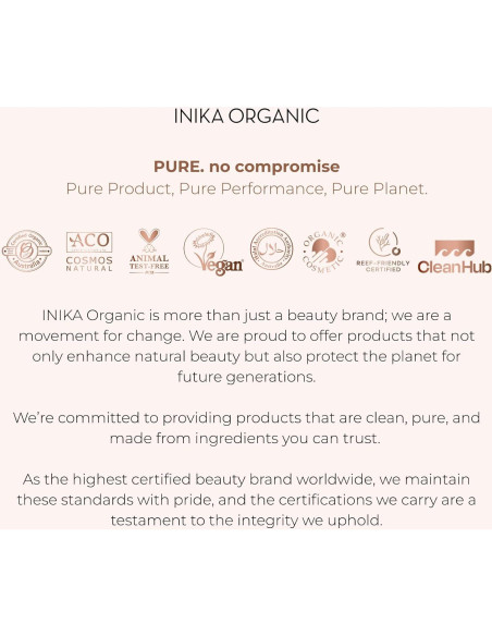Crema BB Vegana INIKA Organic 29.57 ml Beige - Hidratante