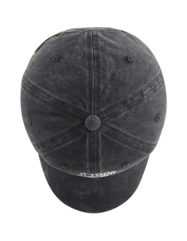 Gorra de Fútbol Ajustable Algodón Bordada Unisex