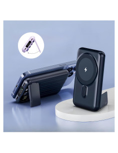 Banco de Energía Magnético RCHL 10000mAh Carga Rápida 22.5W