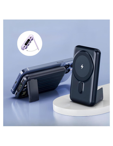 Banco de Energía Magnético RCHL 10000mAh Carga Rápida 22.5W