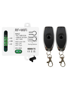 Interruptor Inteligente WiFi DieseRC TY-1CH 1 Canal con Control Remoto