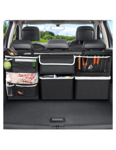 Organizador de Maletero Colgante Oasser 10 Bolsillos 105.2x45cm