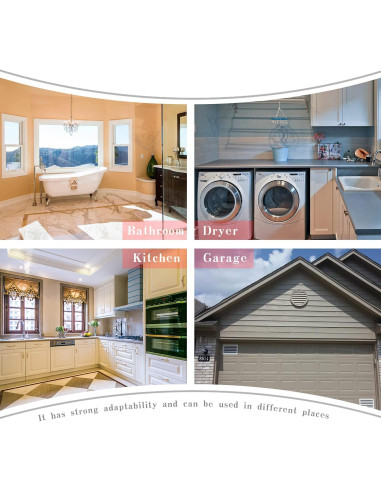 Cubierta de Ventilación Redonda 10 cm Acero Inoxidable FRESH SPEED