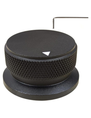 Perilla de Control de Potenciómetro Szliyands 34x20mm Aluminio Negro