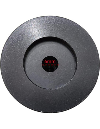 Perilla de Control de Potenciómetro Szliyands 34x20mm Aluminio Negro