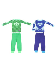 Conjunto de Pijamas de Algodón Gekko y Catboy 2T Niños