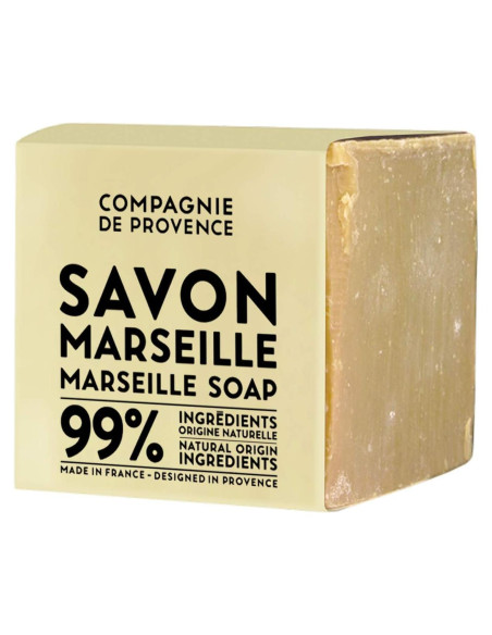 Jabón de Marsella Compagnie de Provence 400g Sin Fragancia