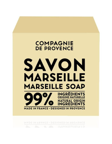 Jabón de Marsella Compagnie de Provence 400g Sin Fragancia