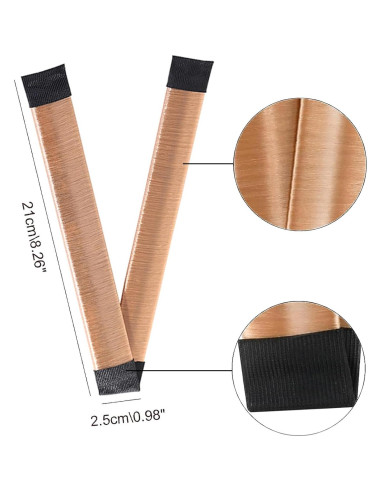 4 Accesorios para Cabello Donut FORESRUM - Hacedor de Moño