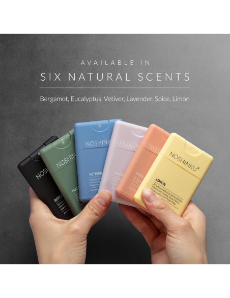 Desinfectante de Manos Noshinku Bergamota 3-Pack Orgánico
