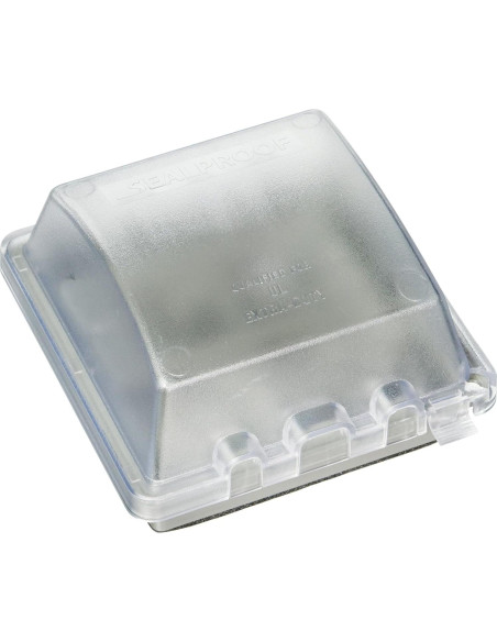 Cubierta Eléctrica 2 Gang Sealproof a Prueba de Climas