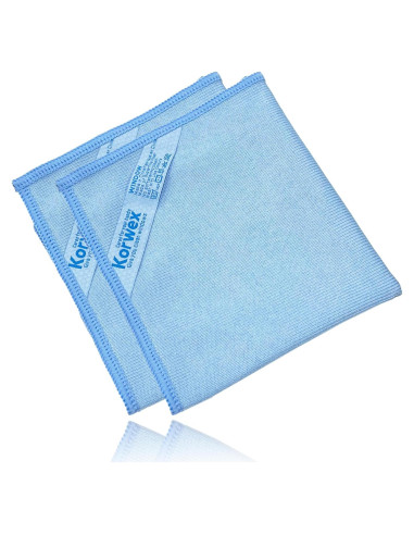 Paño de Limpieza de Ventanas Korwex Microfibra 45x45cm