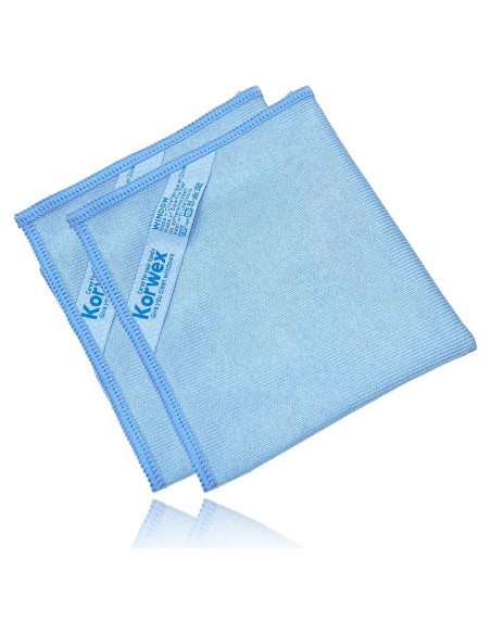 Paño de Limpieza de Ventanas Korwex Microfibra 45x45cm