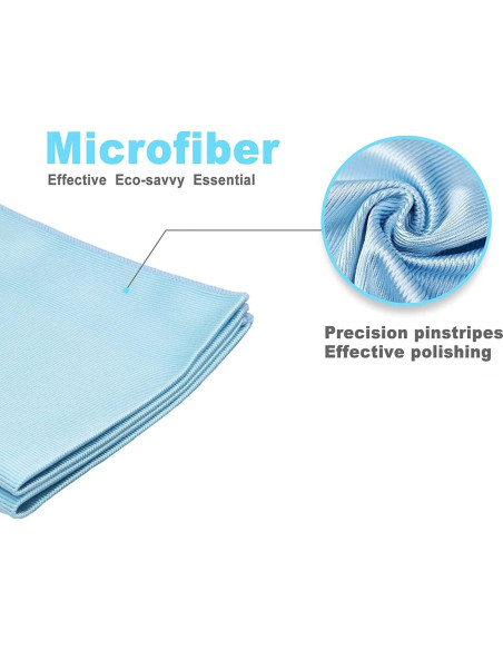 Paño de Limpieza de Ventanas Korwex Microfibra 45x45cm