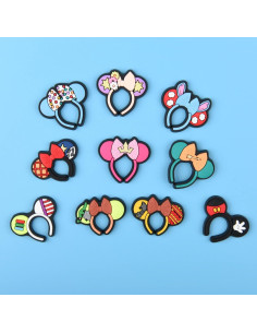 Encantos para Zapatos de Niña 10 Piezas PVC Decorativos 2