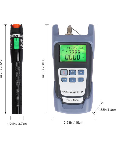 Probador de Cable de Fibra Óptica Goeco con Localizador de Fallas