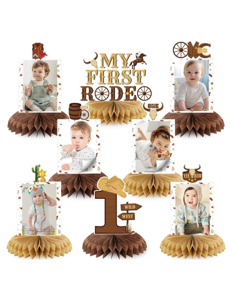 Decoraciones de Cumpleaños Rodeo NUTTYBASH para Niños