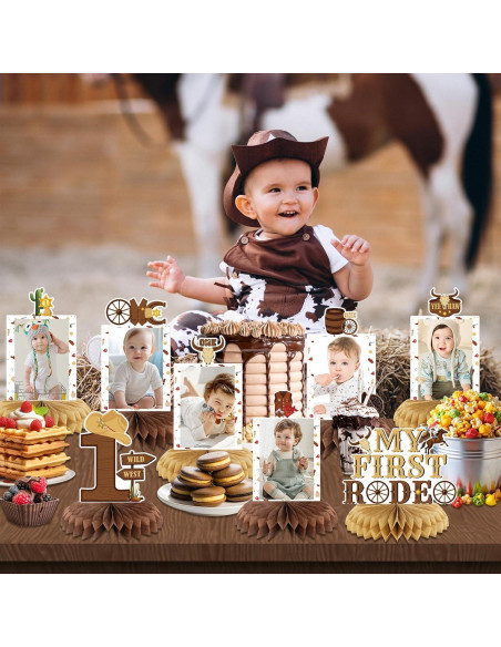 Decoraciones de Cumpleaños Rodeo NUTTYBASH para Niños