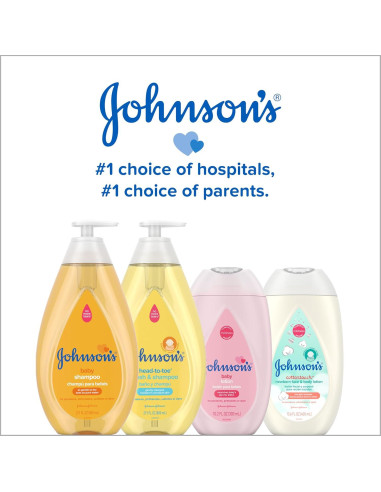 Loción Hidratante para Bebé Johnson's CottonTouch 403.6 ml