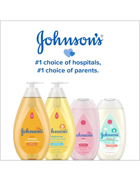 Loción Hidratante para Bebé Johnson's CottonTouch 403.6 ml