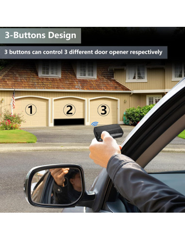 Control Remoto Universal BeanKOneal para Puerta de Garaje