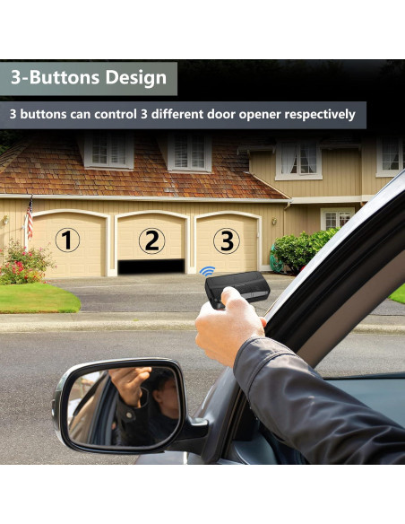 Control Remoto Universal BeanKOneal para Puerta de Garaje