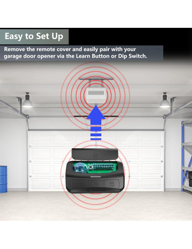 Control Remoto Universal BeanKOneal para Puerta de Garaje