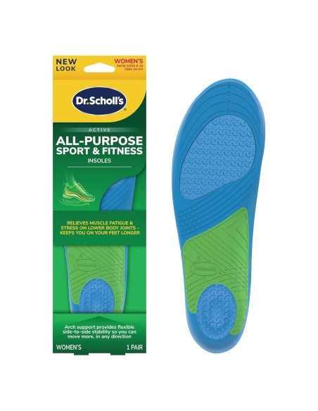 Plantillas Dr. Scholl para Mujeres Talla 36-40 - Soporte y Absorción