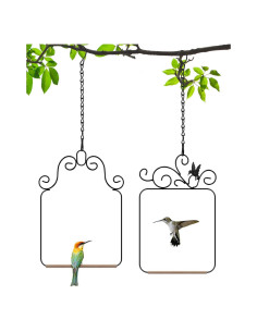 Columpios para Colibríes PACETAP 2 Paquete Metal y Madera