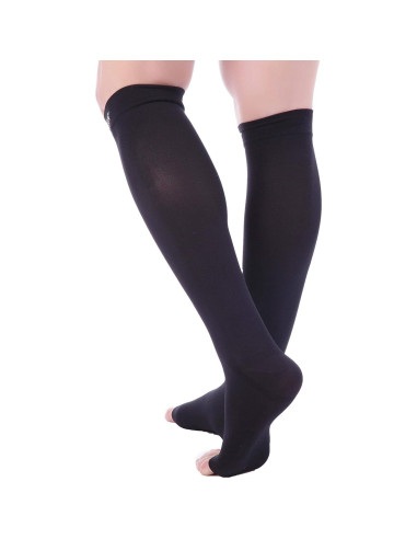 Calcetines de Compresión Doc Miller Punta Abierta 8-15 mmHg