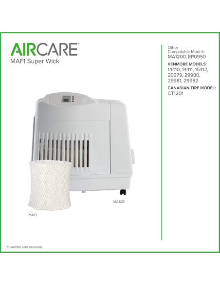 Filtro de mecha para humidificador AIRCARE MAF1 - 1 unidad