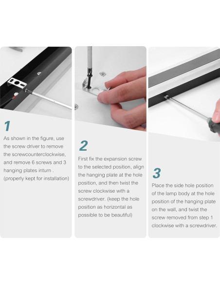 Luces de Pared Exteriores RGBW KAMLAM 79cm IP65 24W 2 Pack