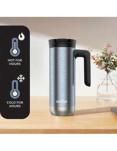 Taza de Viaje Contigo Superior 2.0 Acero Inoxidable 591 ml