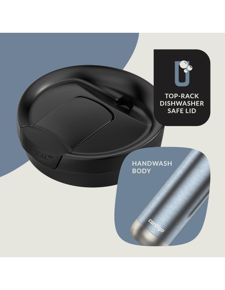 Taza de Viaje Contigo Superior 2.0 Acero Inoxidable 591 ml
