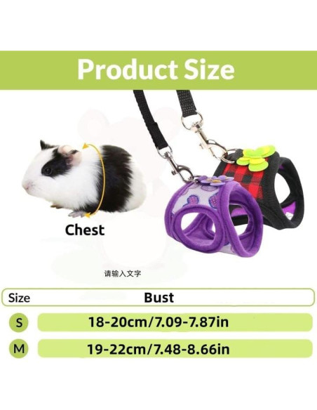 Arnés de Malla Suave para Mascotas Pequeñas Youthink