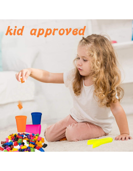 Osos de Conteo Coloridos Driddle - 100 Piezas - Juguete Educativo