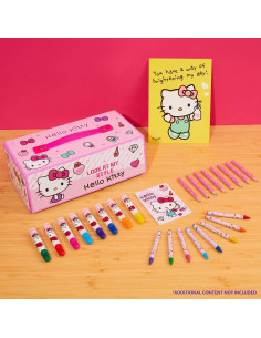 Kit de Dibujo Hello Kitty para Niños - Suministros de Arte Rosa 2