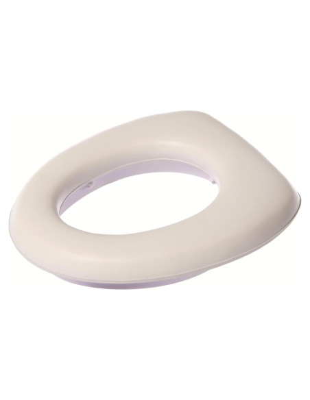 Asiento de Inodoro Acolchado Dreambaby L604 - Blanco - Ovalado