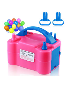 Bomba de globo eléctrica Party Zealot con 135 clips y boquillas