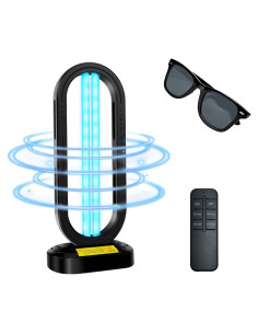 Desinfectante de Luz UV Feefir Portátil con Control Remoto 38W